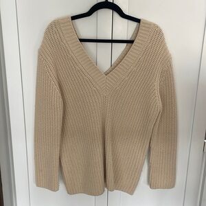 Chunky knit sweater
